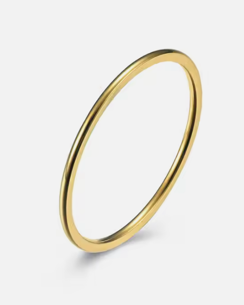 bague lisse 1mm fond blanc