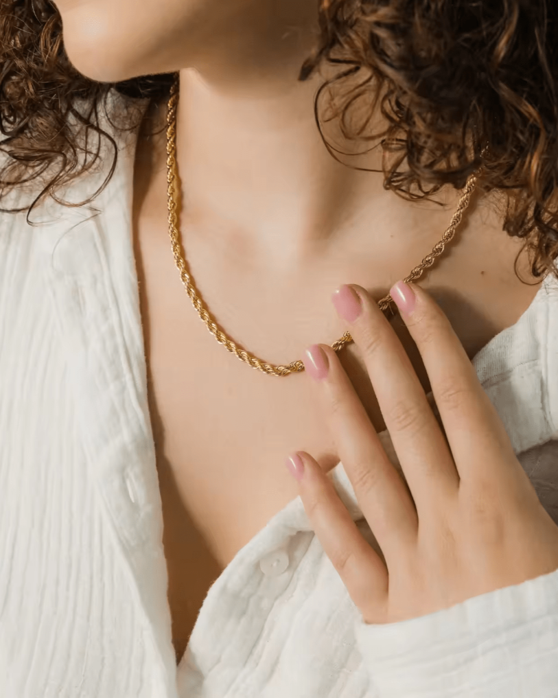 photo du collier corde porte