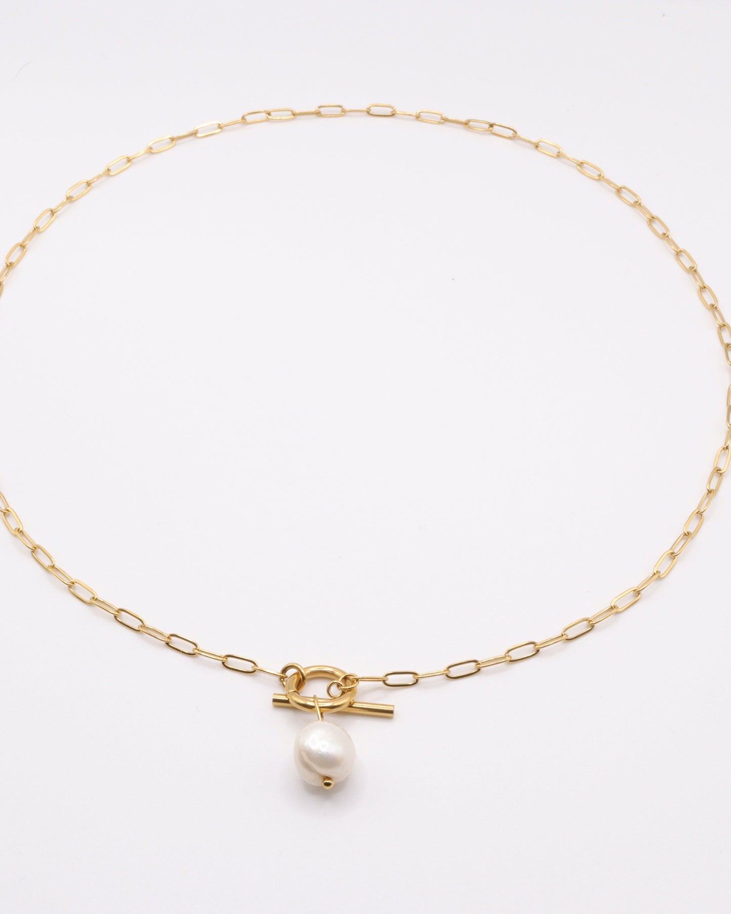 Goddess | Collier à bascule une perle d'eau douce