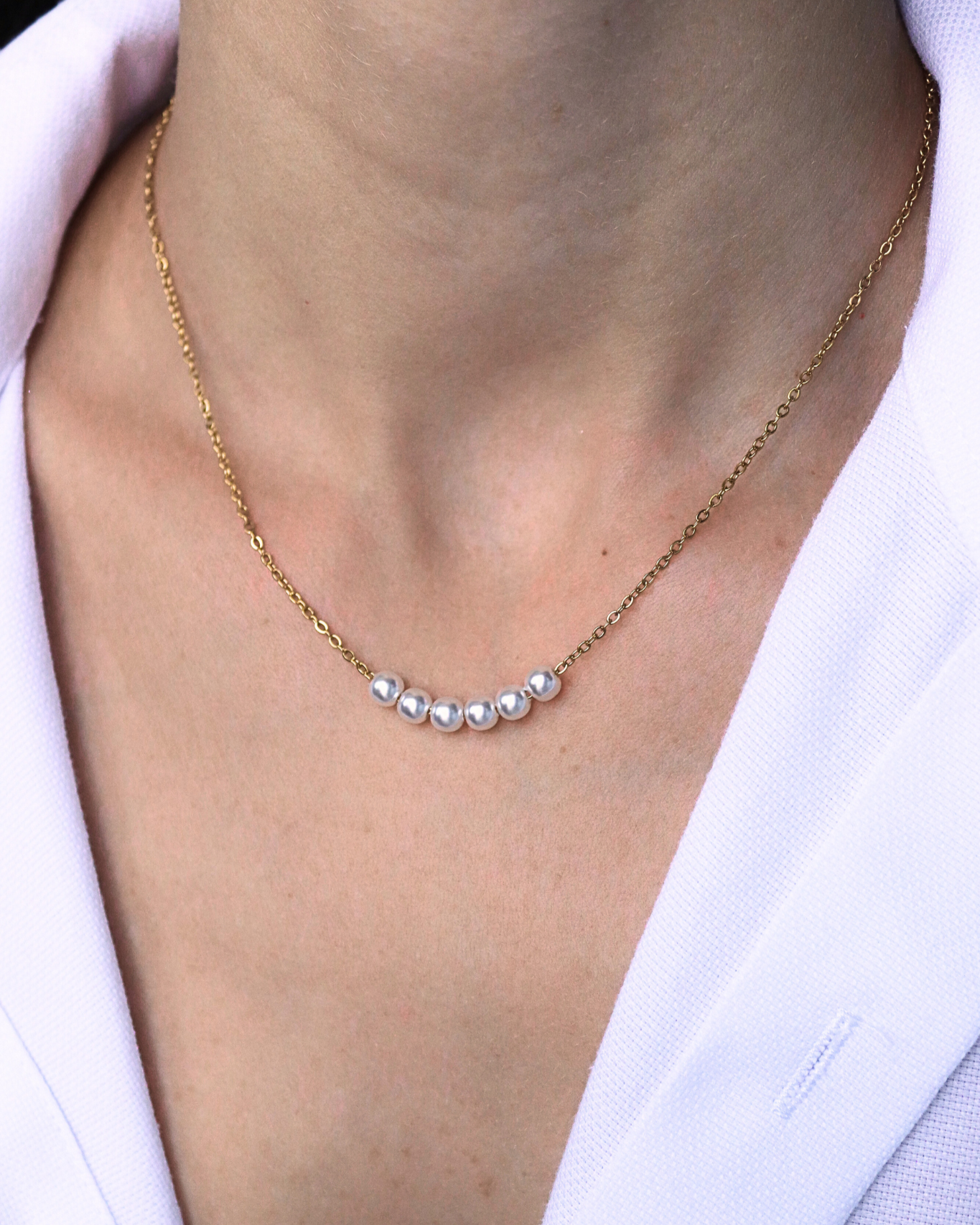 Intuition | Collier choker perles