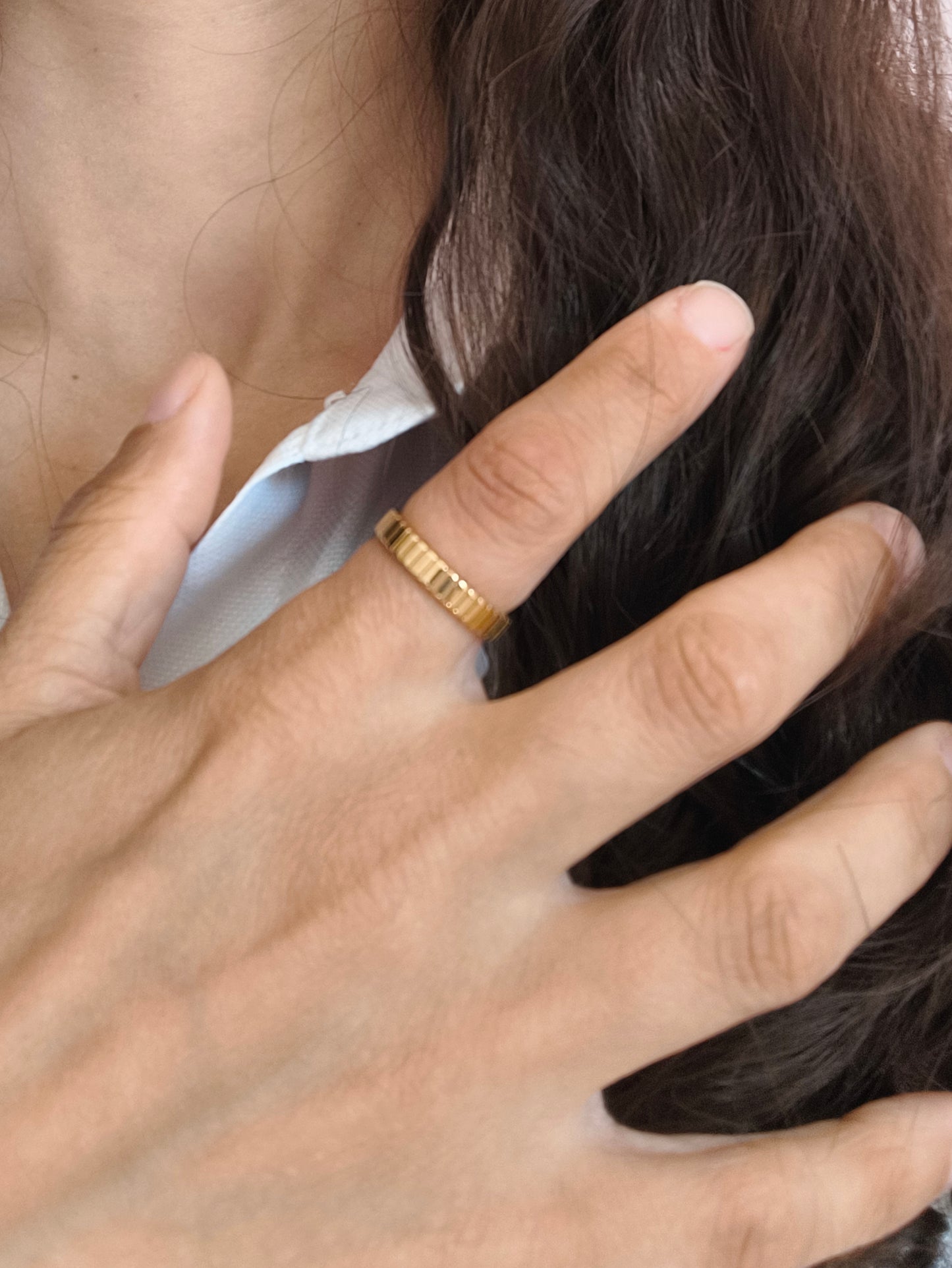 Sortilège | Bague striée