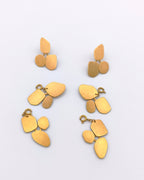 Canvas - boucles d'oreilles longueur ajustable présentation version courte avec pièces détachées