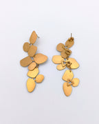 Canvas - boucles d'oreilles longueur ajustable présentation vue arrière