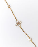 Constellation - bracelet fleur zircon zoom