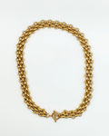 Crépuscule - collier maille retro présentation