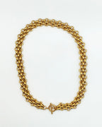 Crépuscule - collier maille retro présentation