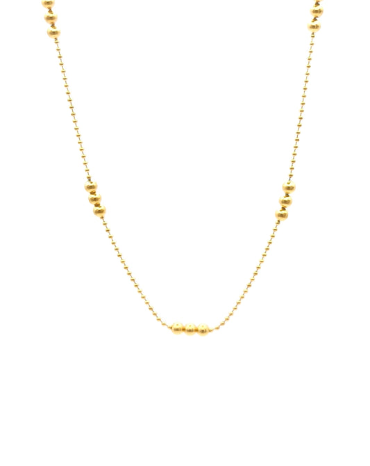 Ruisseau - collier à billes présentation 