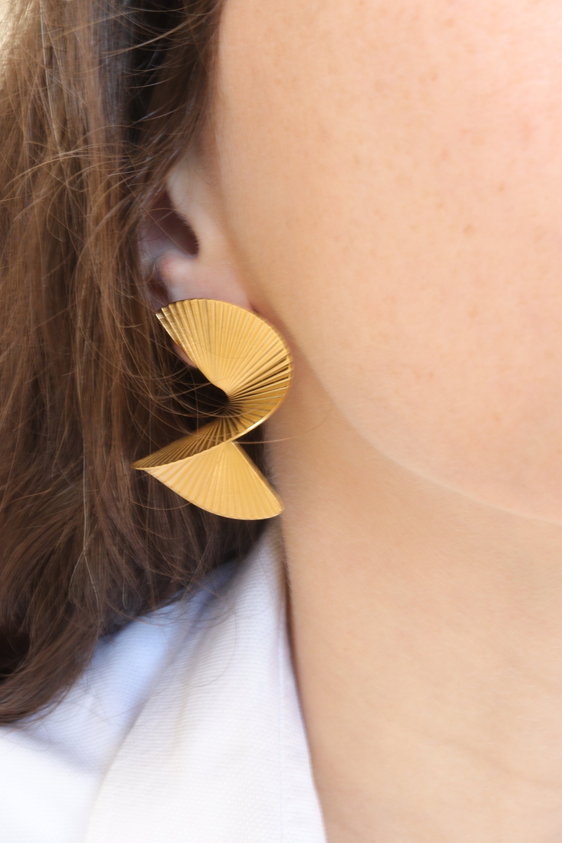 Soul boucles d'oreilles portées