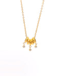 Talissement - collier pendentif 4 anneaux presentation