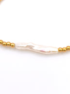Timeless - bracelet à perles et perle de d'eau douce présentation zoom