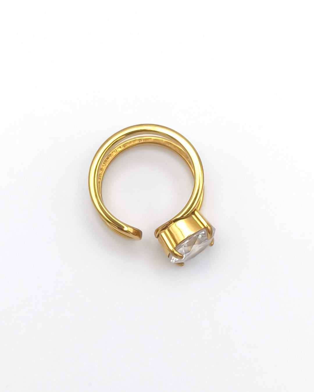 Trust - bague zircon 10mm