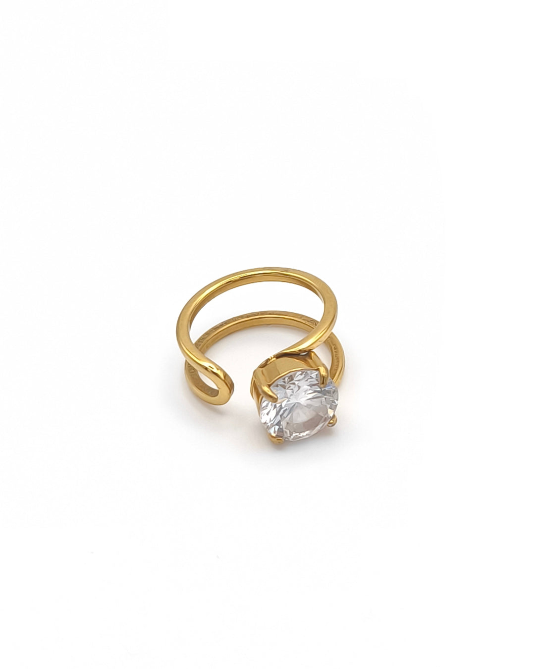 Trust - bague zircon 10mm