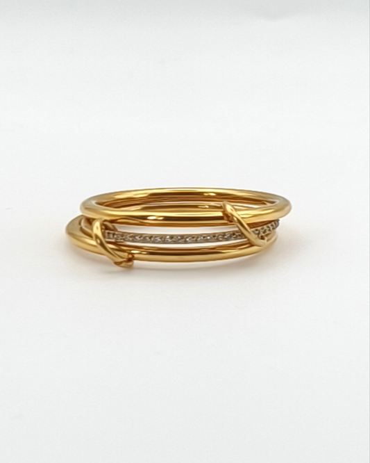 Volonté- bague triple présentation