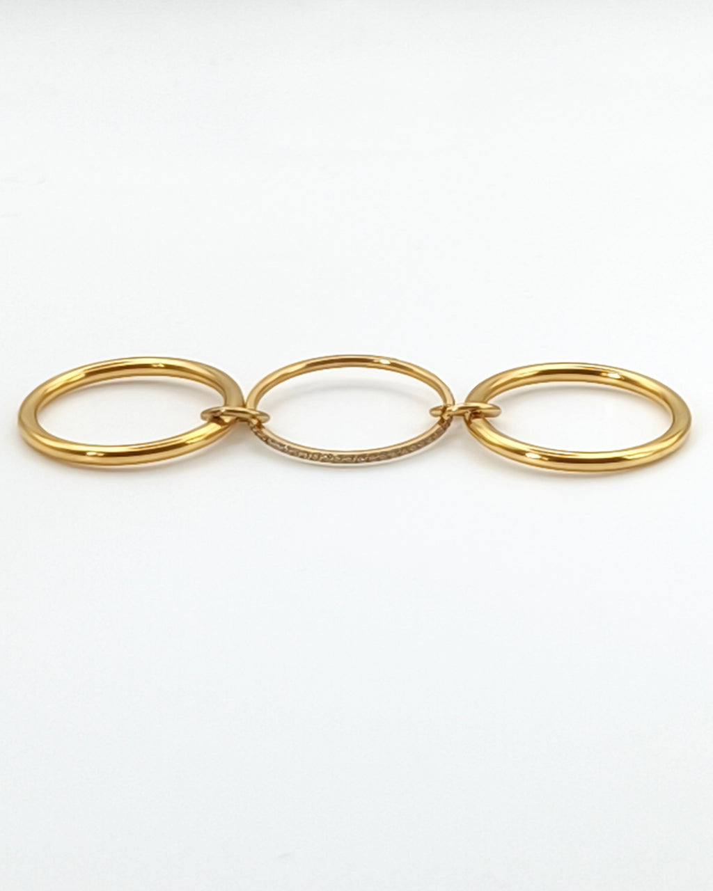 Volonté - bague triple présentation