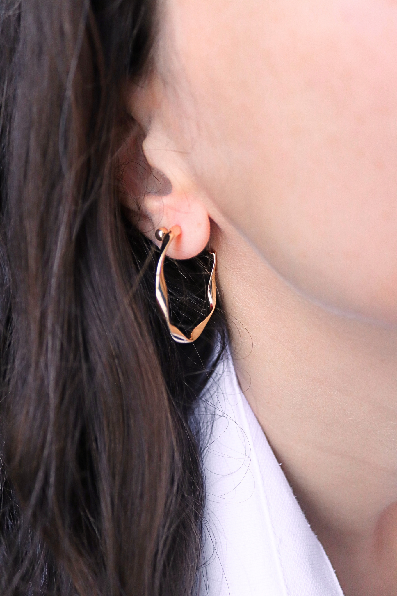 Songe | Boucles d'oreilles torsadées