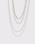 Vérité | Collier double trombone et billes