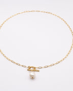 Goddess | Collier à bascule une perle d'eau douce