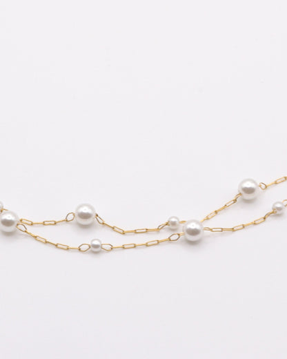 Whisper | Collier de perles superposées