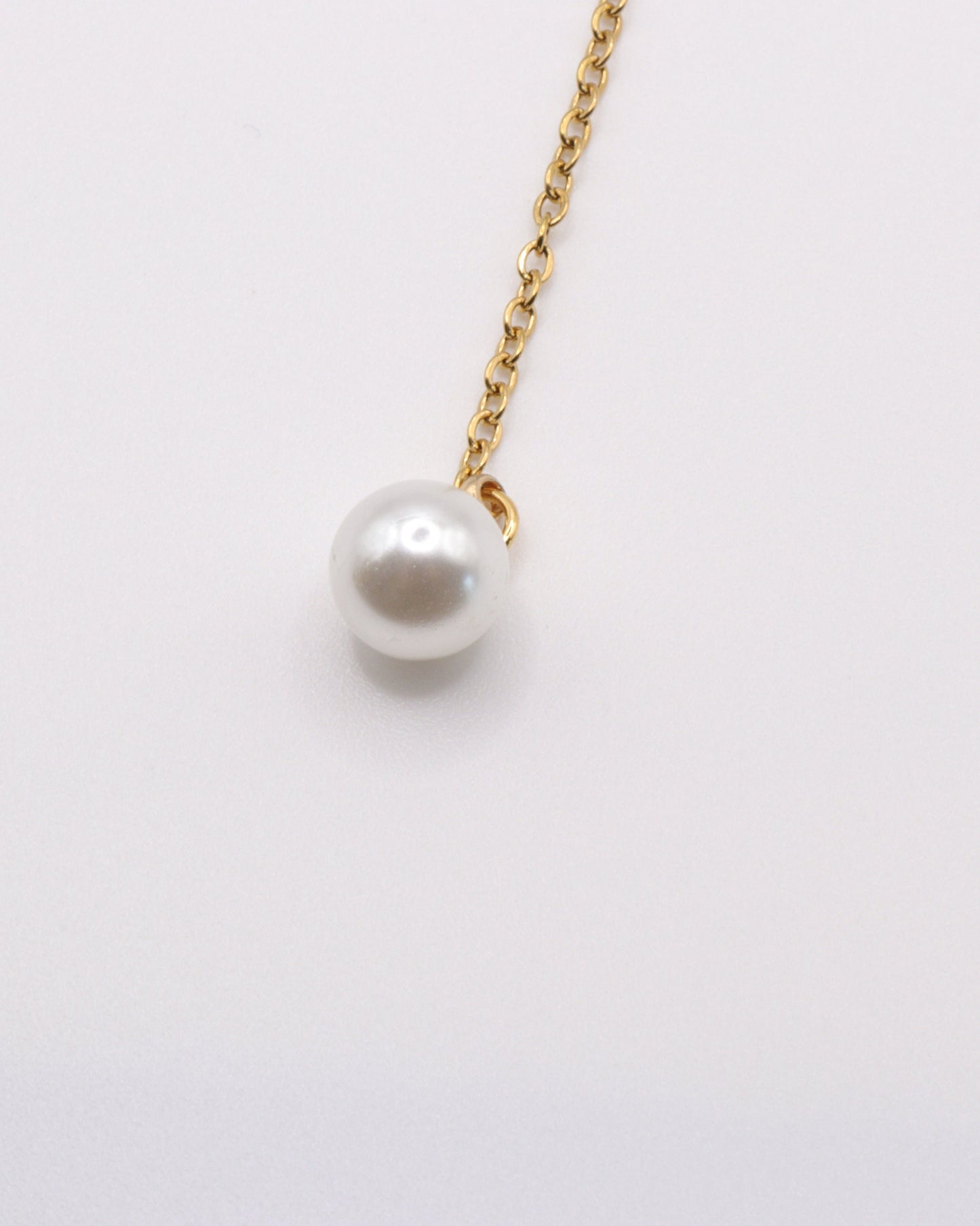 Two-way pearl necklace
