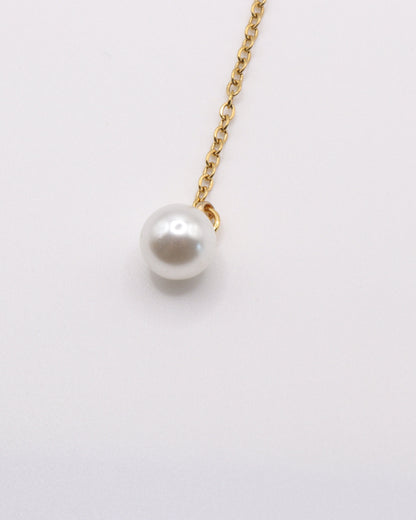 Two-way pearl necklace
