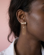 promise - boucles d'oreilles présentation peau foncé