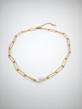 Prestance | collier trombone grosse perle