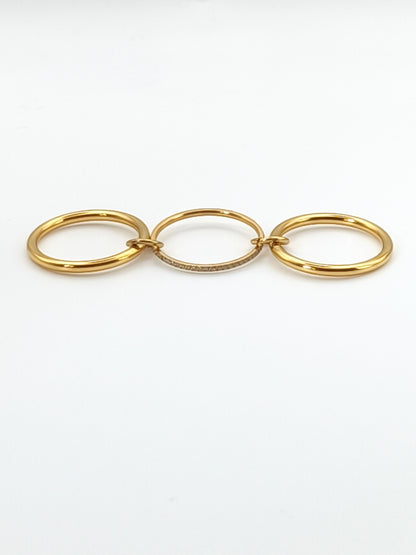 Volonté | bague triple