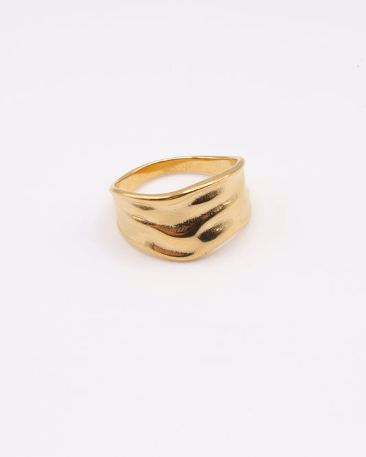 wonder photo bague texturée fond gris clair